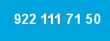 922 111 71 50
